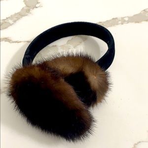 Fur ear muffs